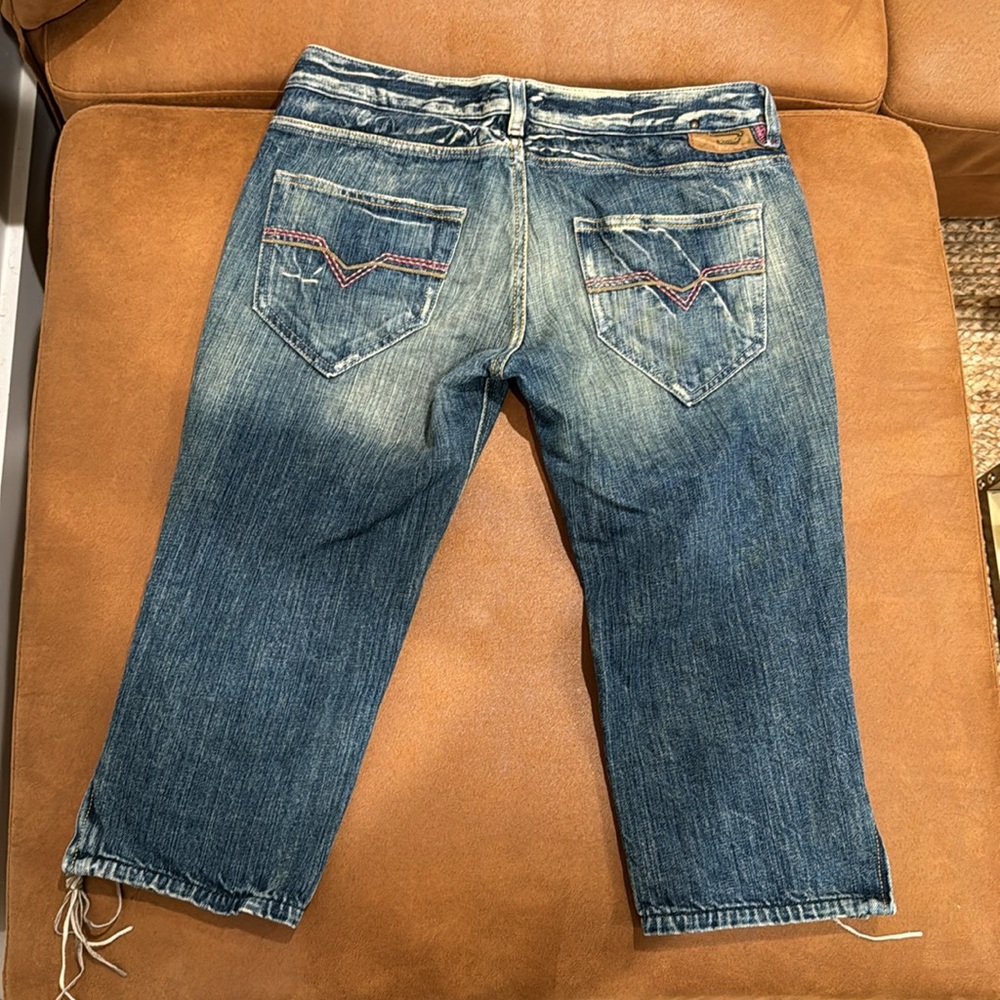 Diesel 2000s side zipper capris - Picture 6 of 7